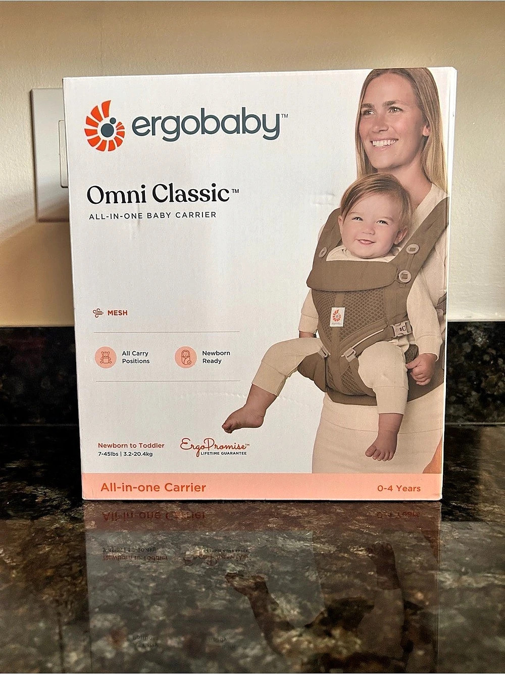 Ergobaby Omni Classic Brown NWT